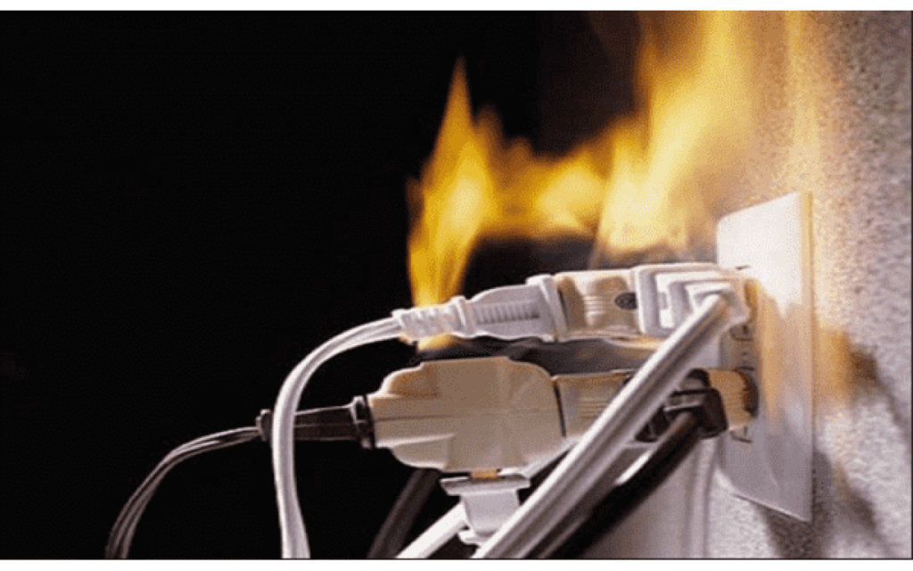 chữa cháy điện