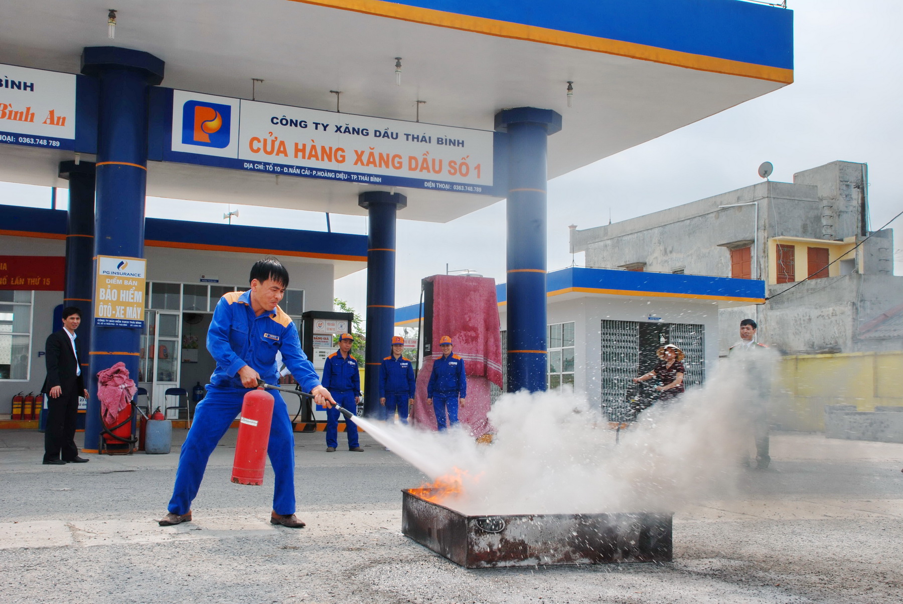 PCCC cửa hàng xăng dầu