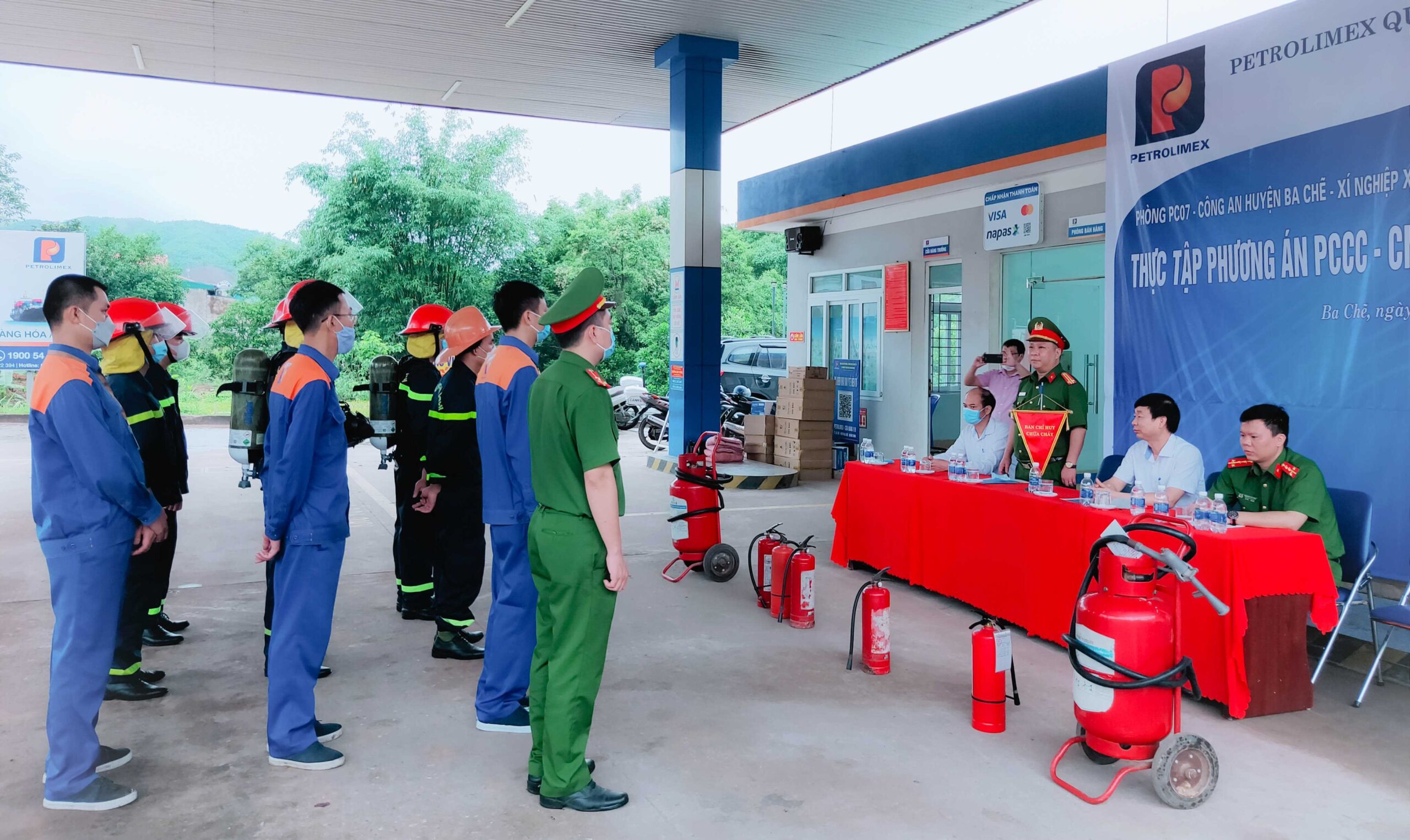 PCCC cửa hàng xăng dầu