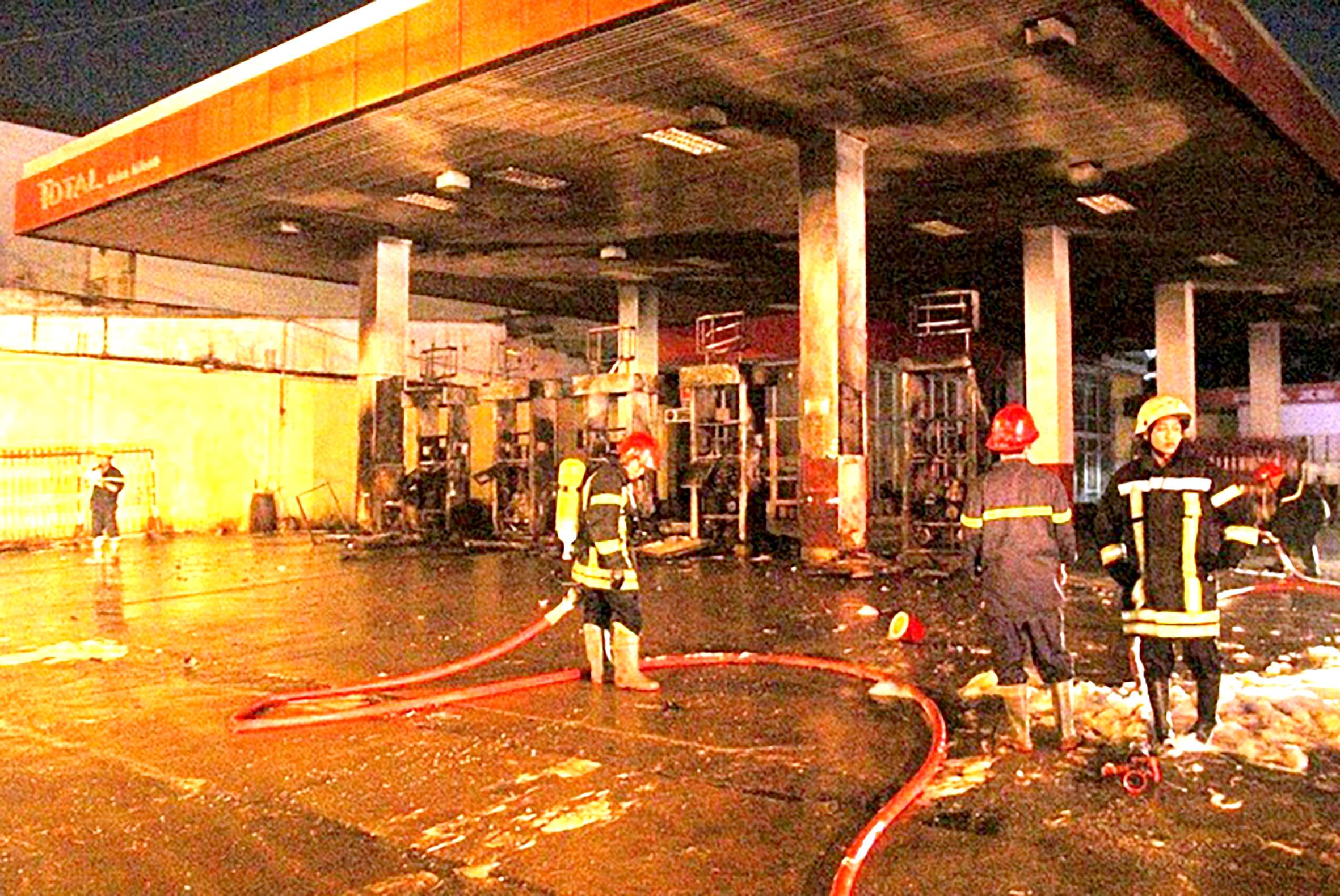 PCCC cửa hàng xăng dầu