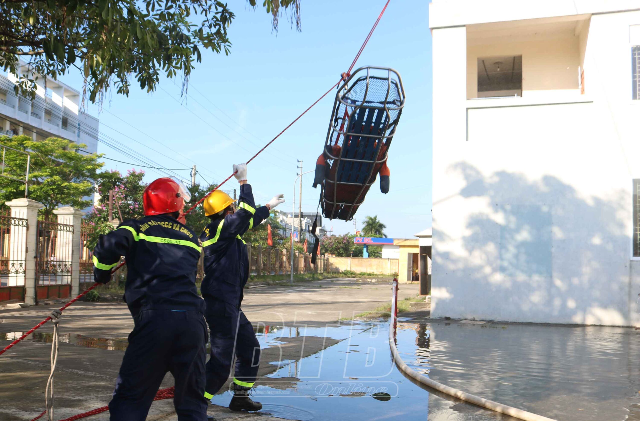 dây cứu nạn, cứu hộ
