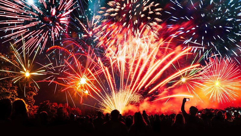 xử phạt đốt pháo hoa trái phép