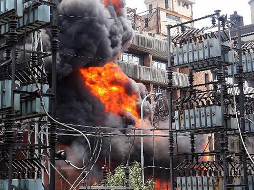 phòng cháy chữa cháy trạm biến áp