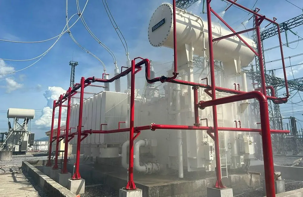 phòng cháy chữa cháy trạm biến áp